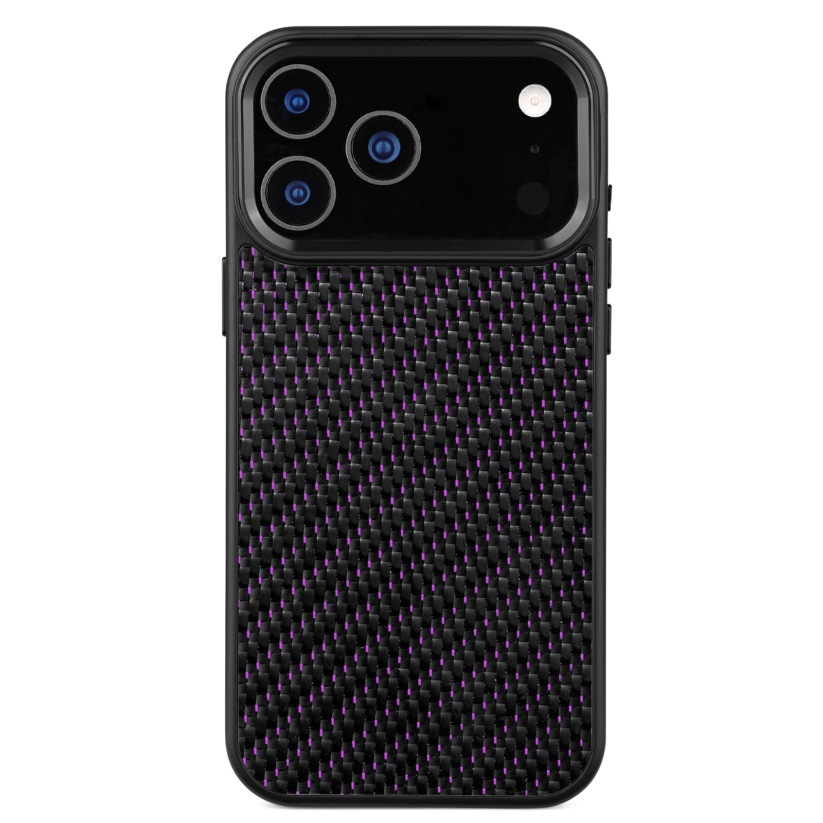 New Metal Frame Carbon Fiber Phone Shell