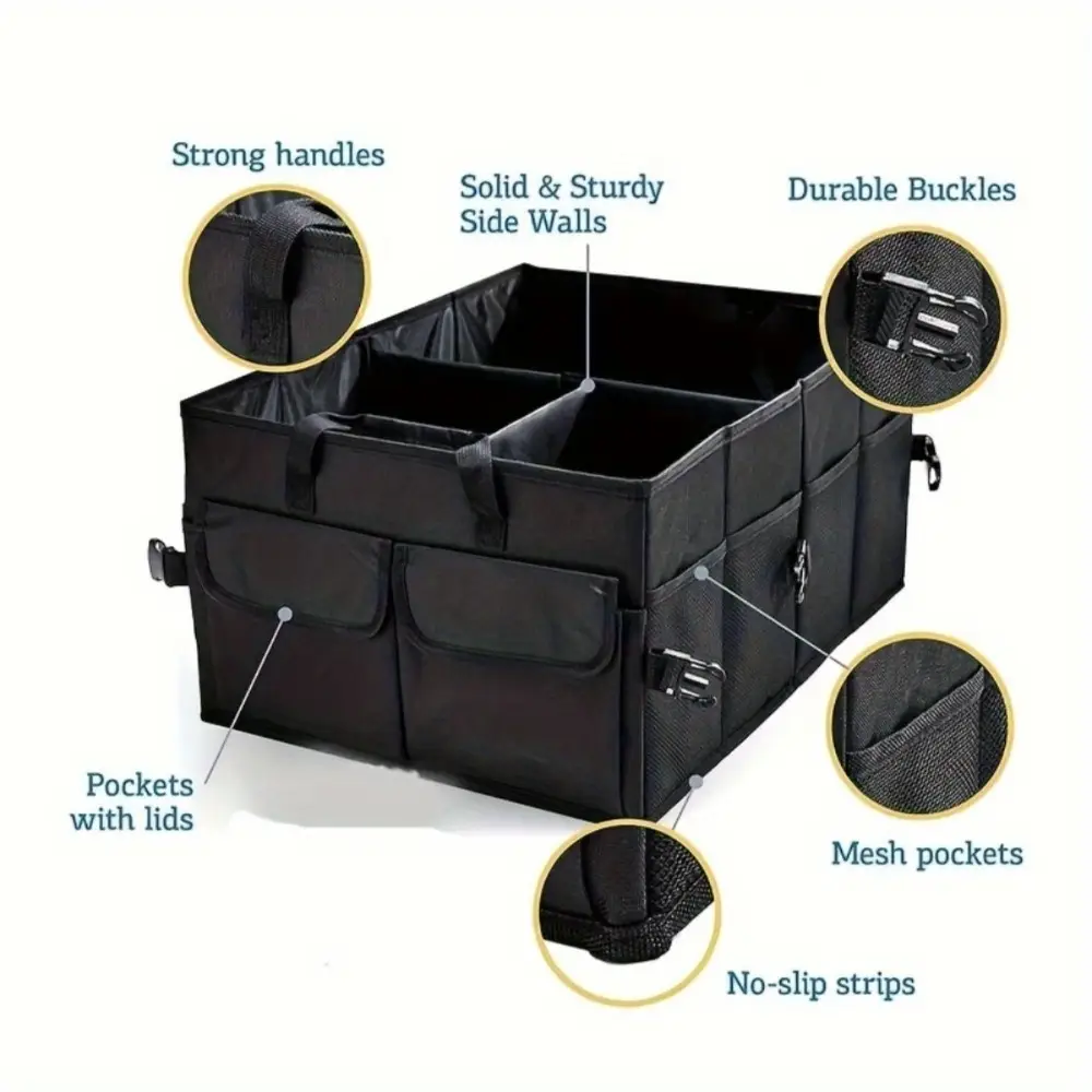 Car Trunk Storage Net For Organizing And Storing Items In The Vehicle