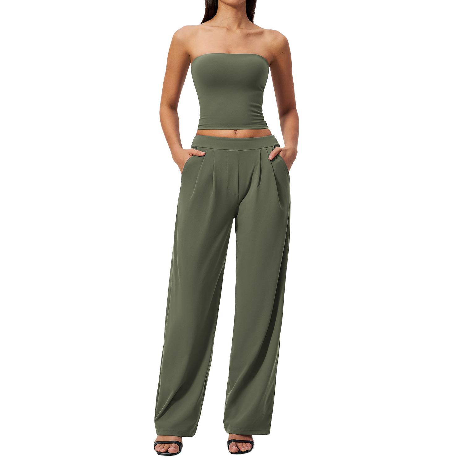 Breathable Quick Drying High Waisted New Yoga Suit Set