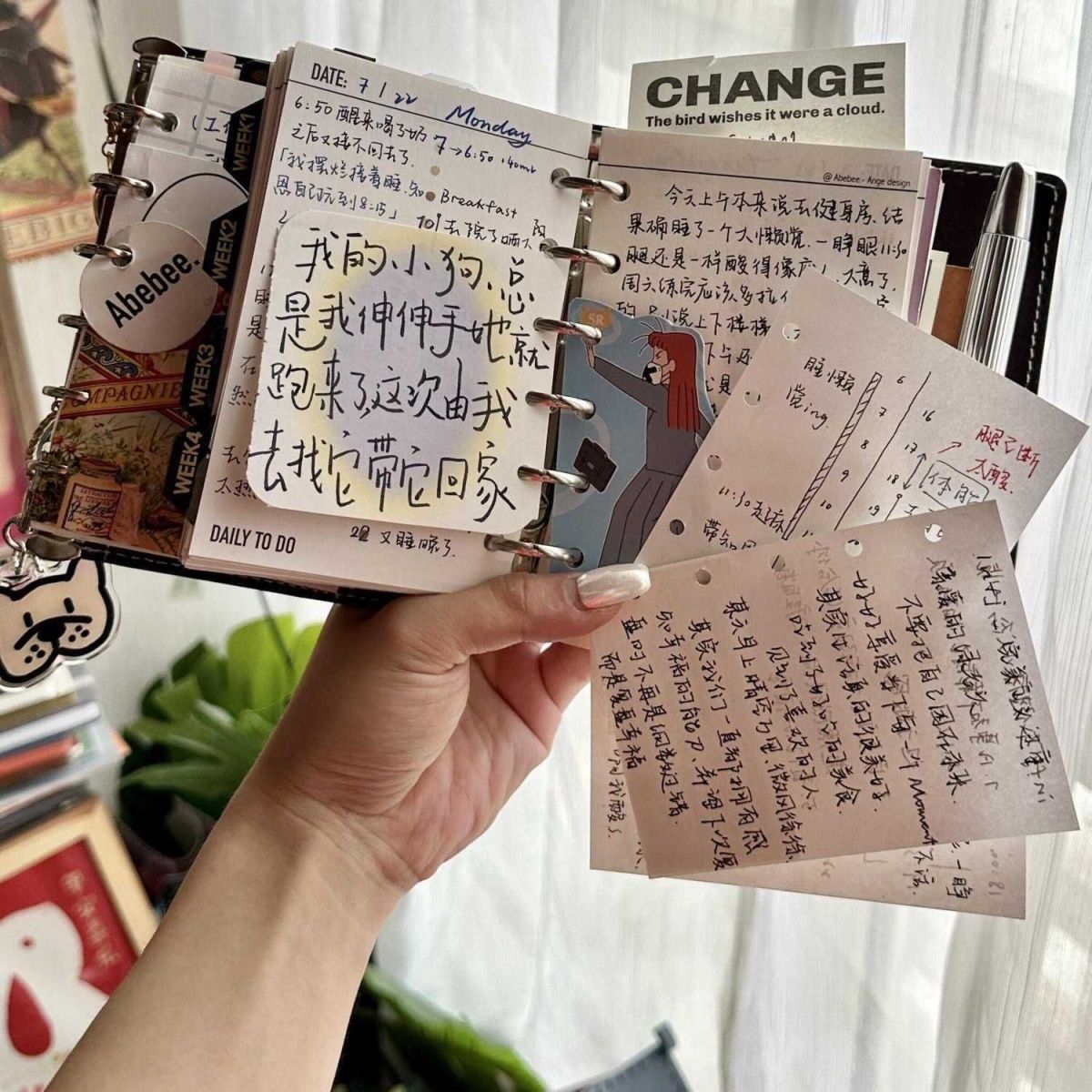 Bicyclic Good-looking Leather Creative Notes - Image 9