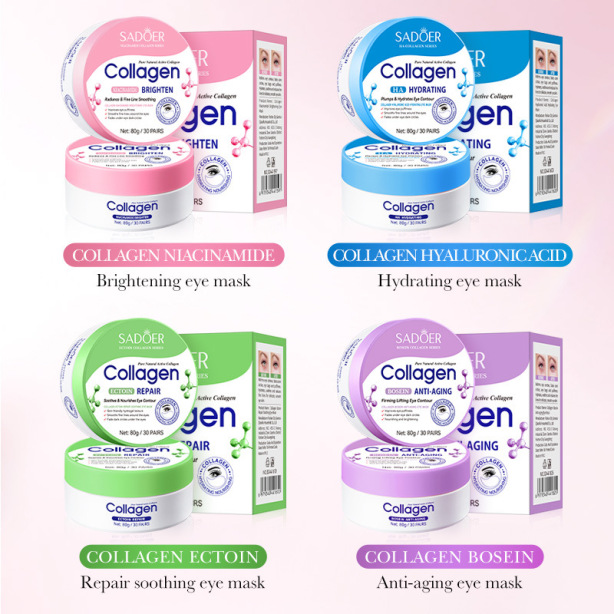 All-English Collagen Hyaluronic Acid Eye Mask