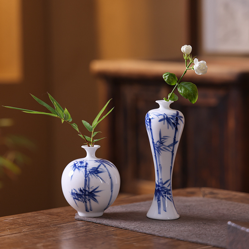 Desktop Home Small Vase Beauty Vase Ball Vase - Image 1