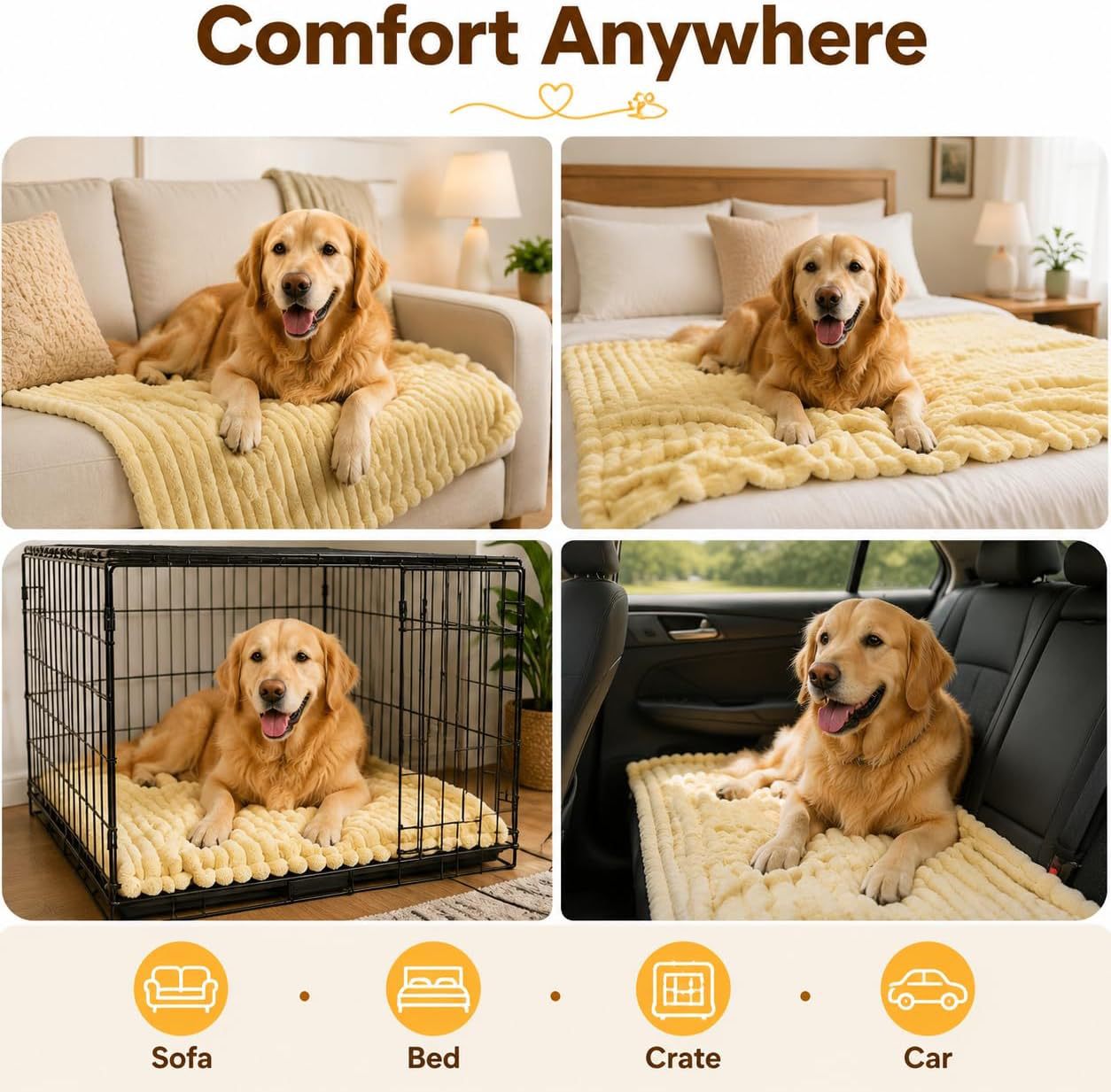 Thick Warm Dog Bedcomfortable And Suitable For Cats And Dogs All Year Round detail photo 12