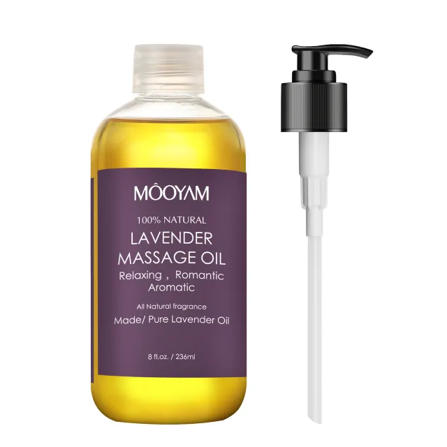 Body Oil Lavender Push Back Shoulder Neck Scraping Treatment Oil Lavendermassageoil - Shop at LoveMi