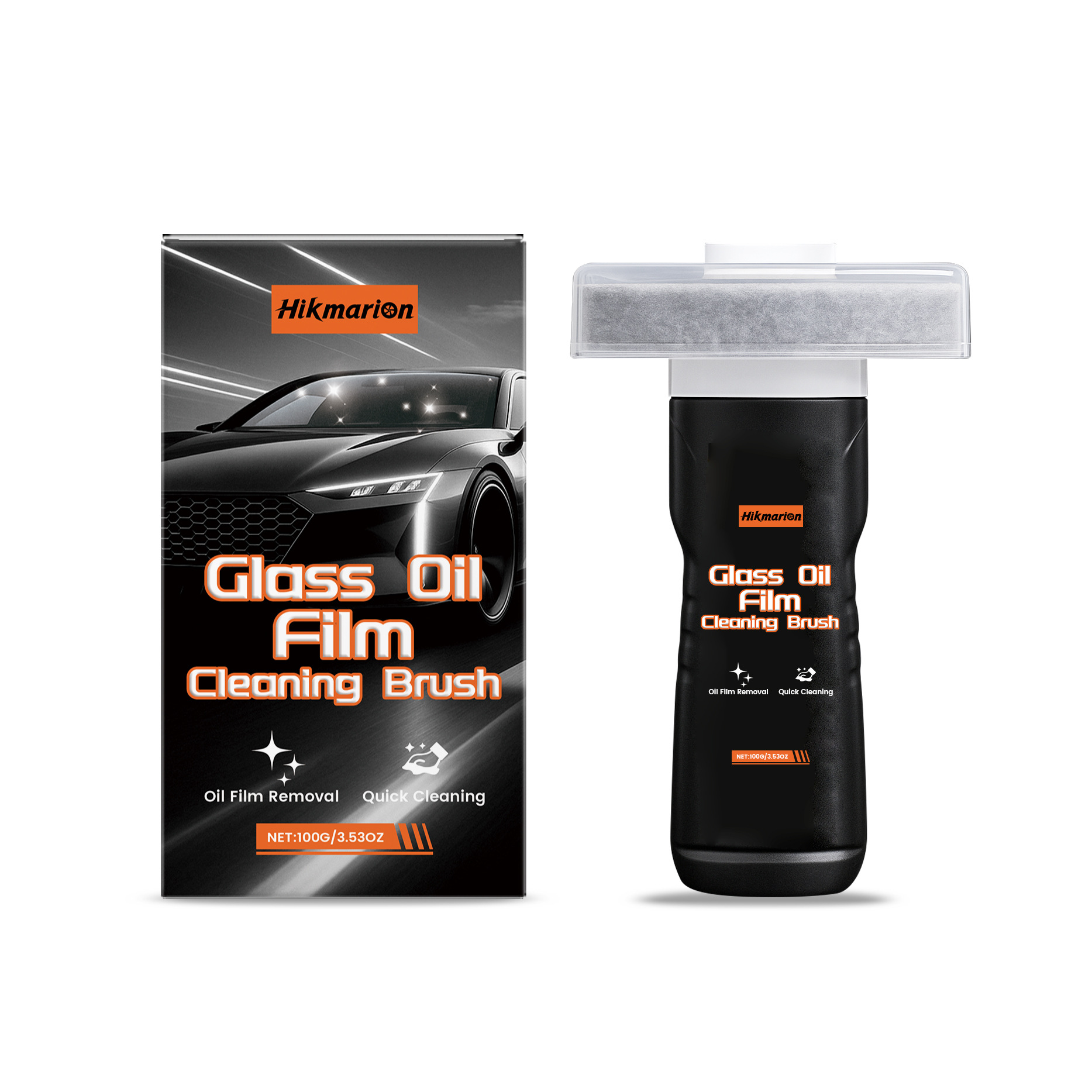 Glass Film Cleaning Brush For Car Windows