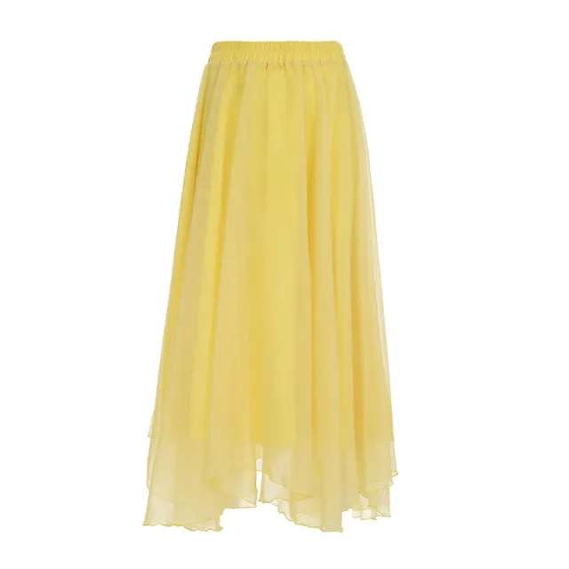 Yellow Floral print V neck Slip Dress With High Waist And Mesh Paneling Yellow - Shop at LoveMi