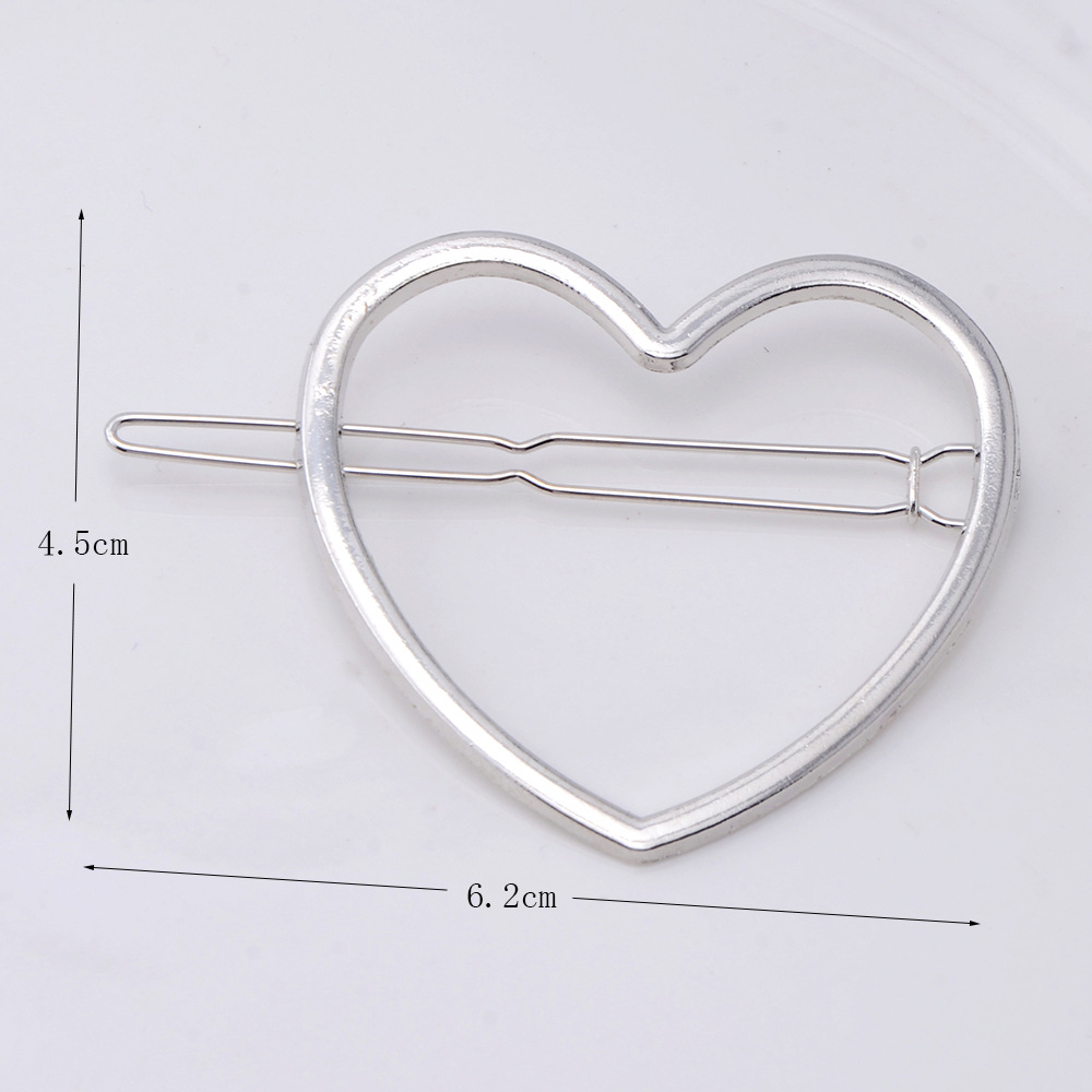 Silver Positive Heart Shape