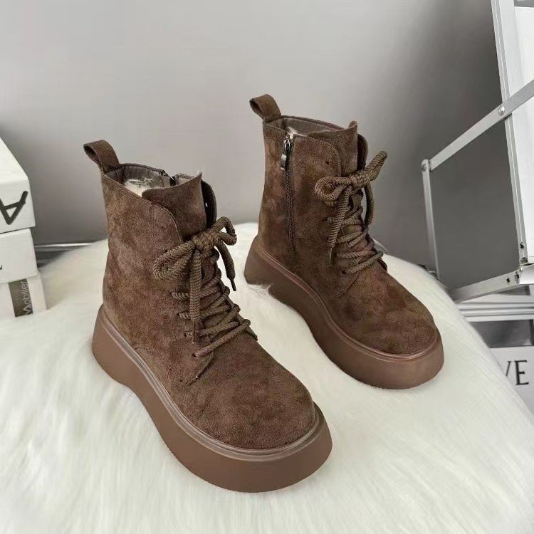 Womens Best-selling Height-increasing Versatile Ankle Boots