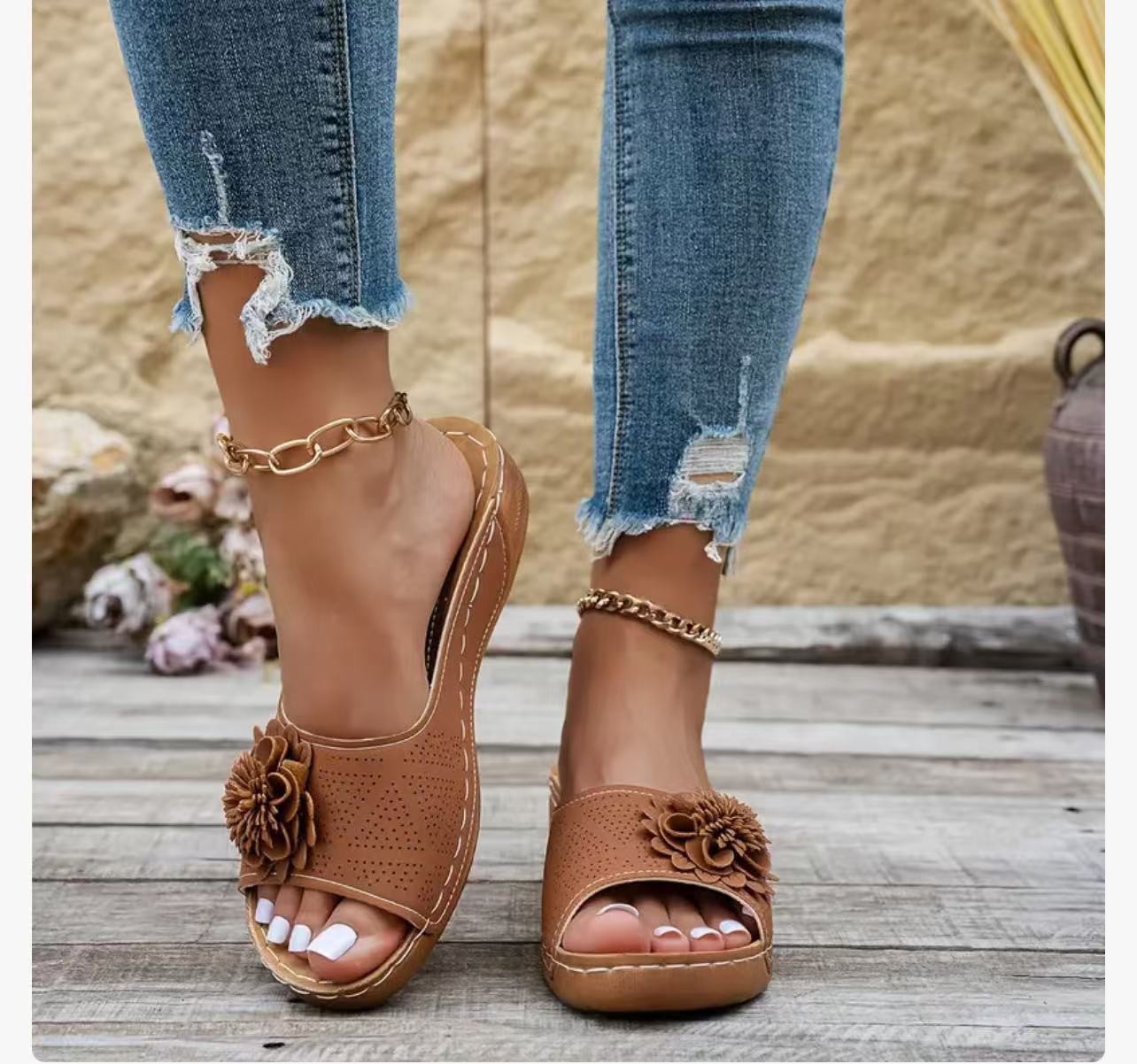 Open-Toe Slide Sandals, picture 11 of 11
