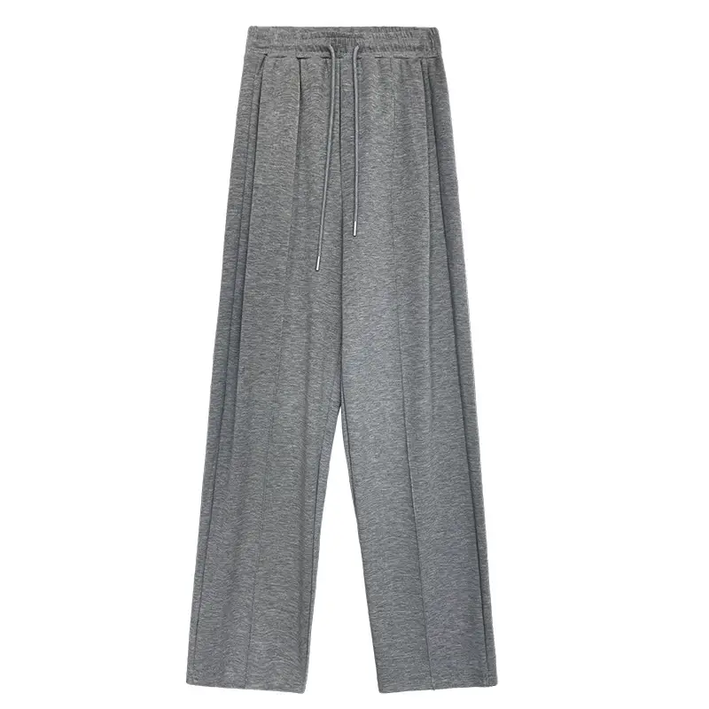 Sports Female Loose Casual Elastic Waist Wide Leg Pants