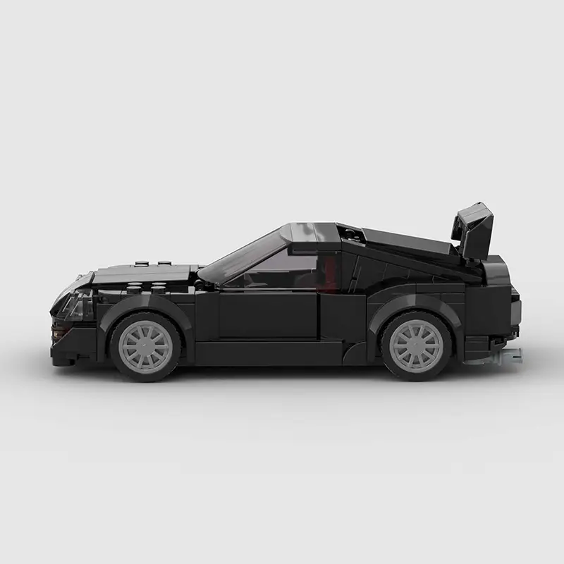 Running Car Building Block Small Particle MOC Puzzle Technology DIY Toy