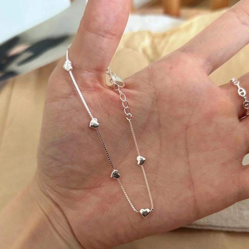 Simple And Versatile New High-grade Heart Bracelet Women's