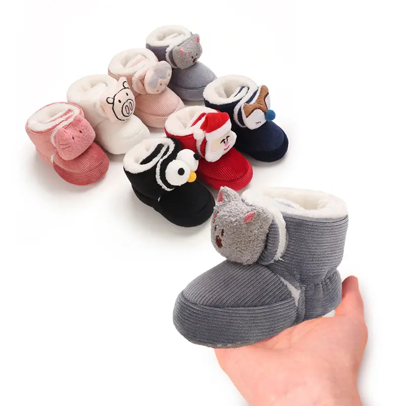Baby Cotton-padded Winter High-top Children's Cartoon Cute