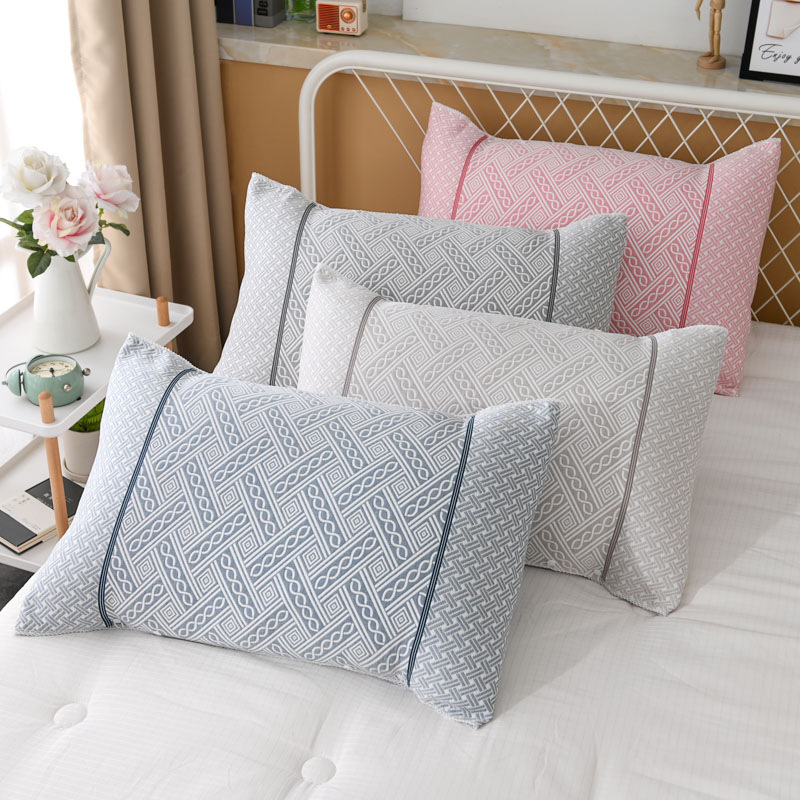 Tencel Pillowcase With Snap Buttons Magic Pillow Cover Gauze Towel