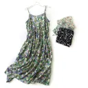 Green Purple Floral