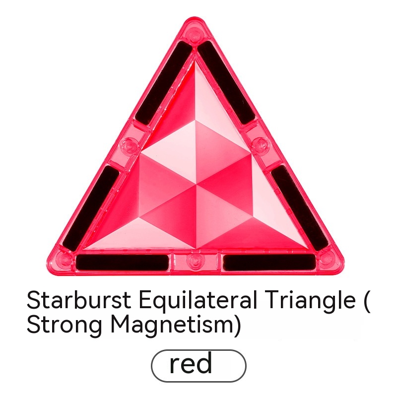 Equilateral Triangle Red