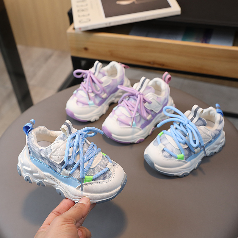 Children Dad Shoes Mesh Casual Running - Image 1