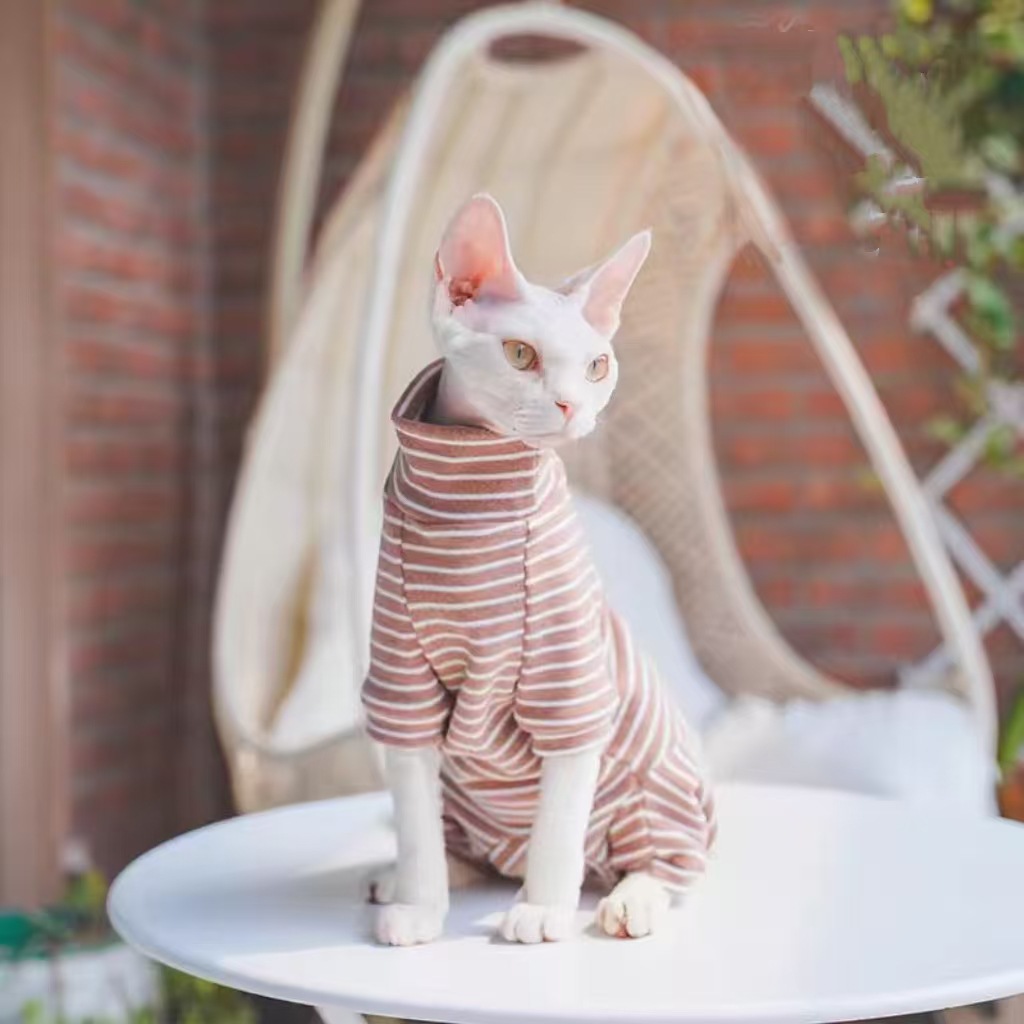 Pet Clothes Cat Spring Summer New Arrival Belly-Protecting Full-Covering