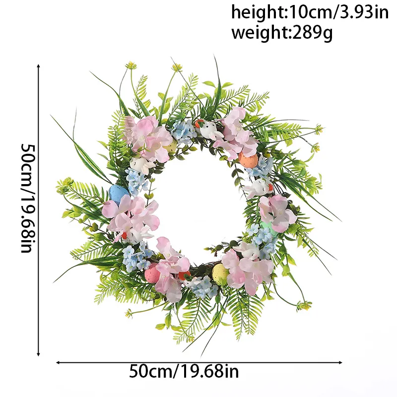 Carrot Standing Rabbit Garland Easter Christmas Decorations - Carrot Standing Rabbit Garland