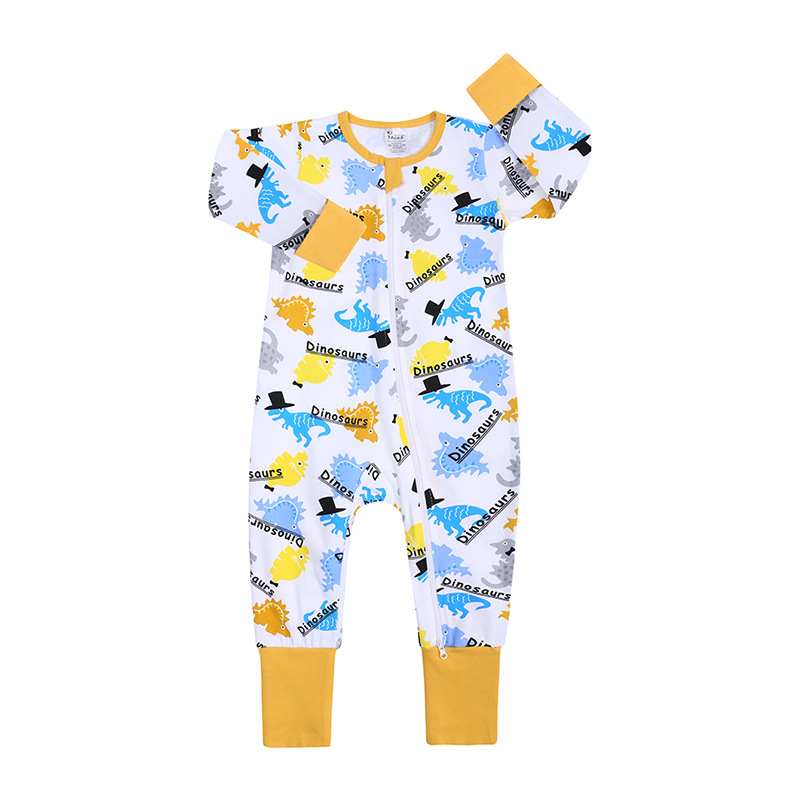 Letter Dinosaur Jumpsuit