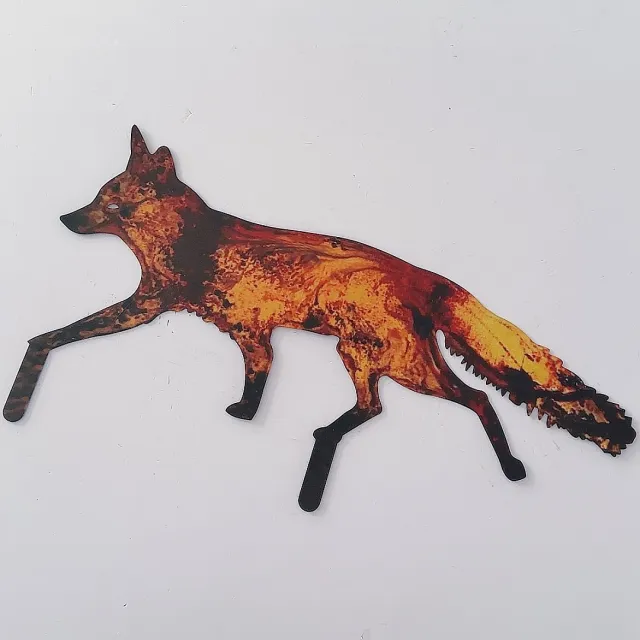 Fox Iron Outdoor Plug in Decoration Foxer Large Size 50Cm - Shop at LoveMi