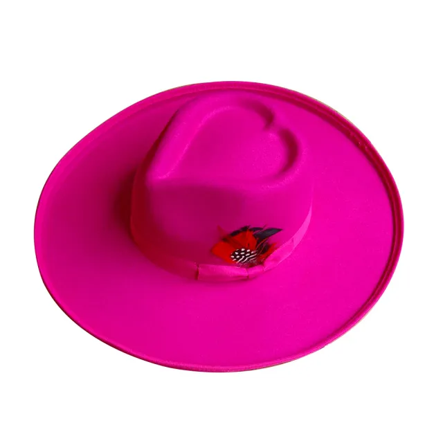 Big Brim Autumn And Winter Woolen Jazz Top Hat Ladies Style 18 M - Shop at LoveMi