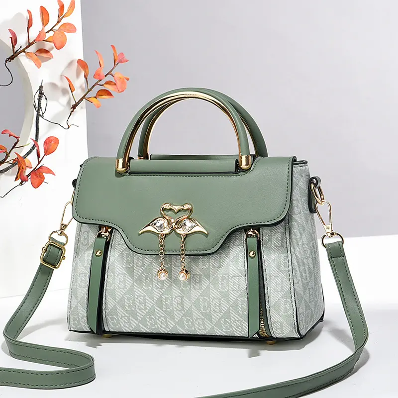 Womens Stylish Versatile Tote Shoulder and Crossbody Bag