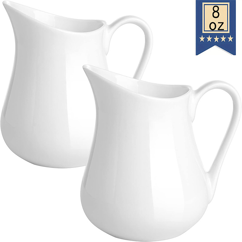 Ceramic Spout-and-handle Coffee Pot Milk Cup