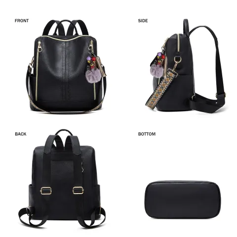 Sac à Dos Urbain Tactique Femme - PU Multi-Fonctions