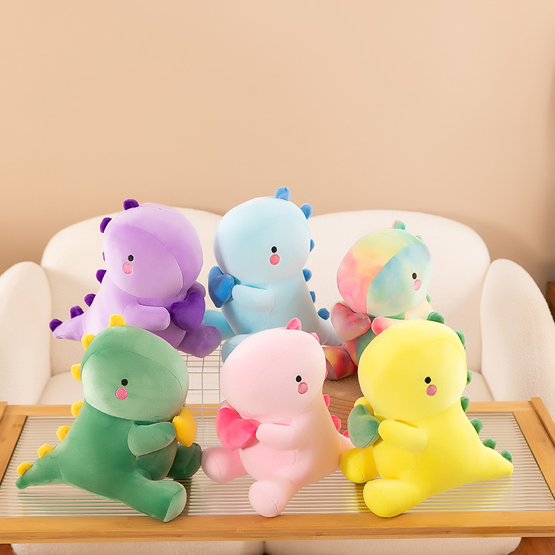 New Multi-Color Dinosaur Plush Toy