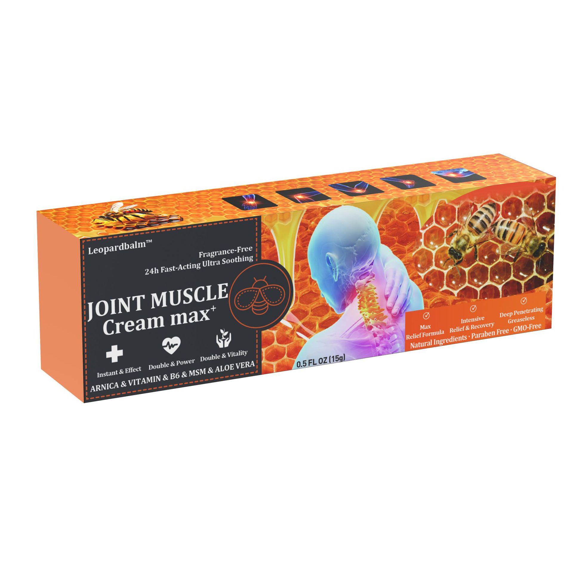 Bee Venom Joint Shoulder And Neck Pain Care Cream 15G - Shop at LoveMi