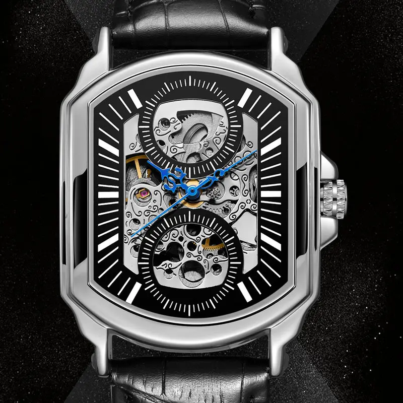 Square New-style Antique Mechanical Watch