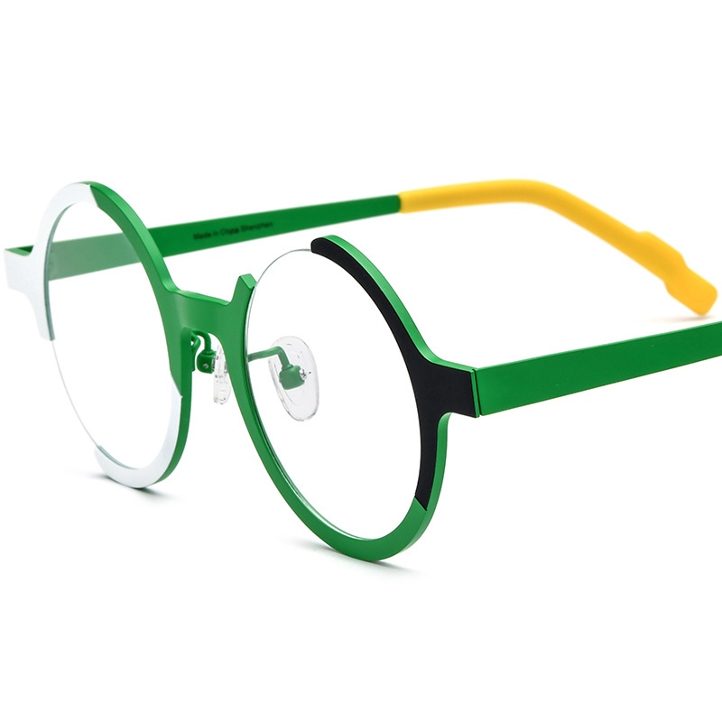 Color Matching Fashion Glasses Frame - Image 2