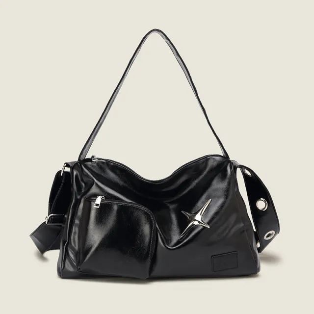 Women's Crossbody Tote Bag With Large Capacity Black - Shop at LoveMi