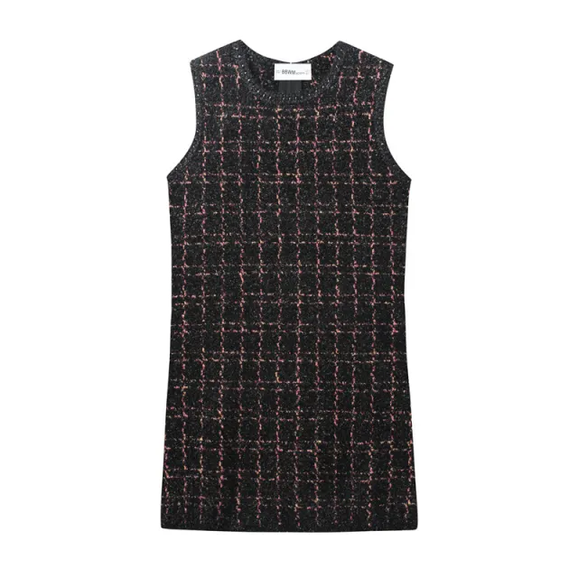 Women's Slim fit Texture Knitted Mini Dress - Shop at LoveMi