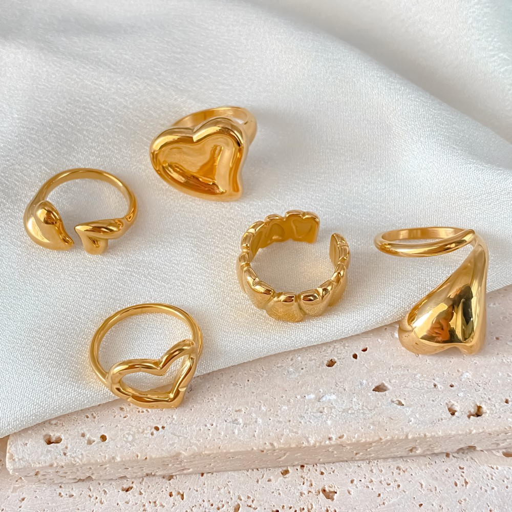 European And American Fashion Stainless Steel Ring For Women