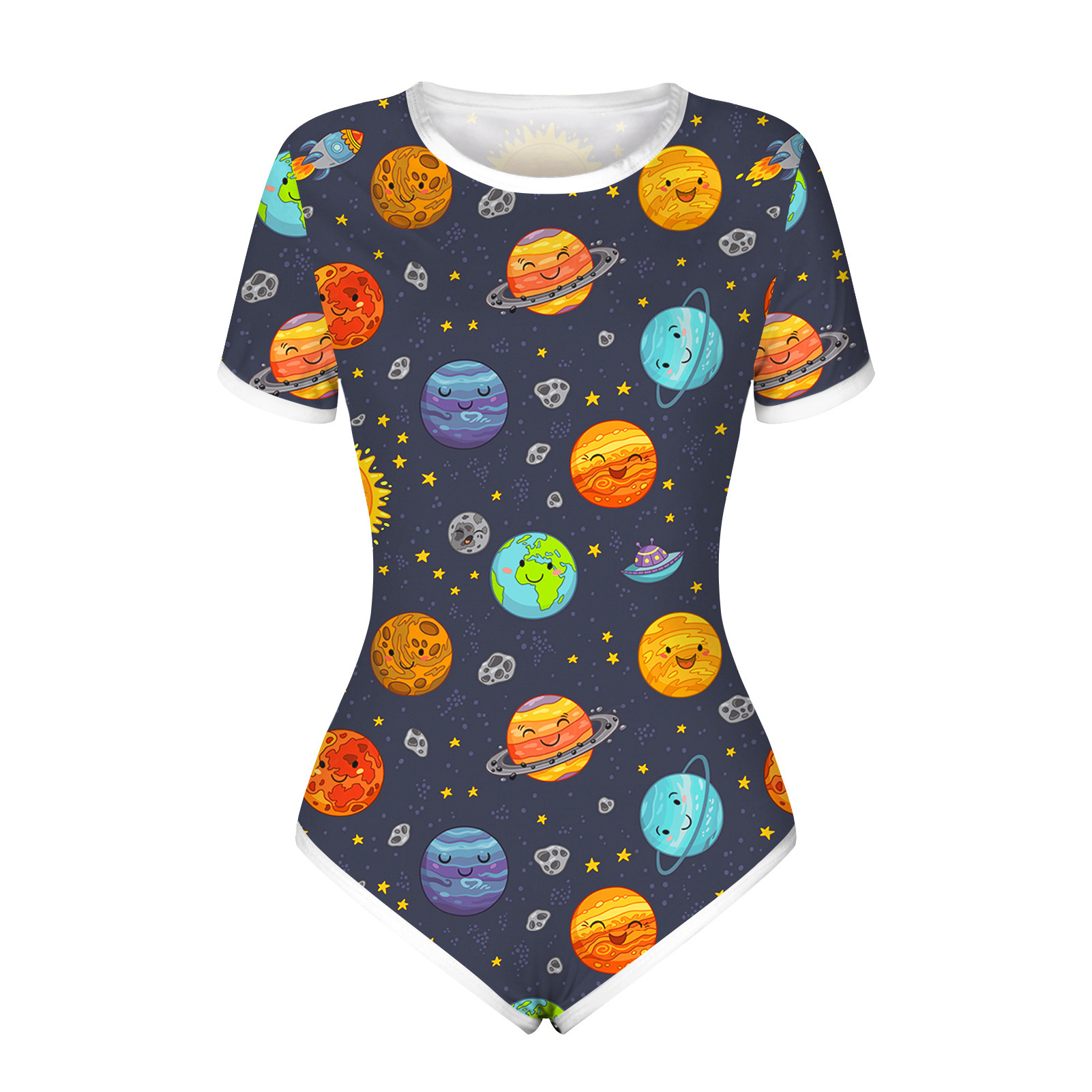 Women's Slim fit Short sleeved Jumpsuit Popular Fashion Bkag002 S - Shop at LoveMi