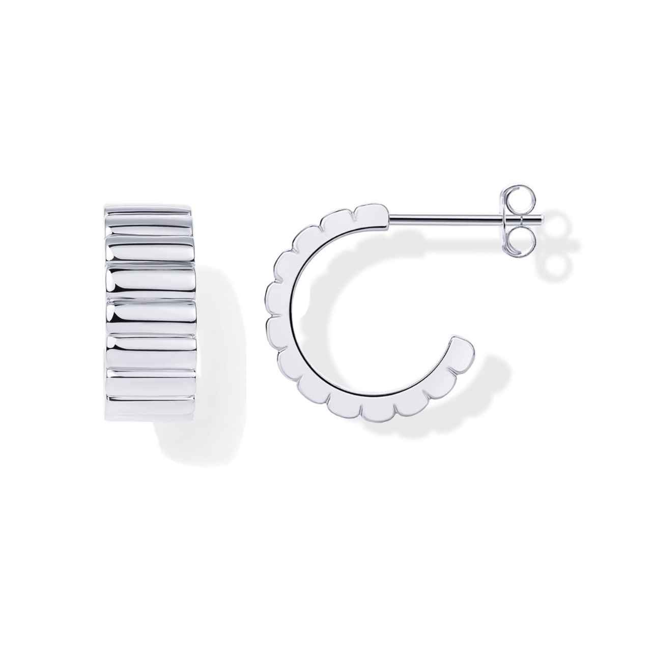 Brass Electroplated Simple Fashion Thick Type Bohemian Style Women's Stud Earrings