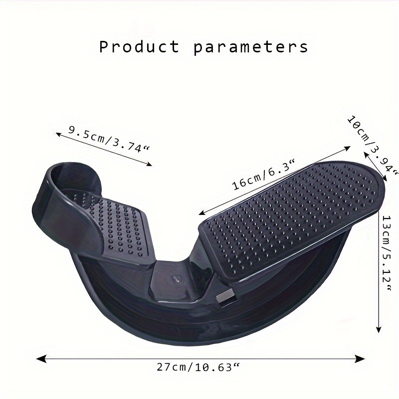 Household Portable Solid-Colored Incline Board For Sports And Fitness