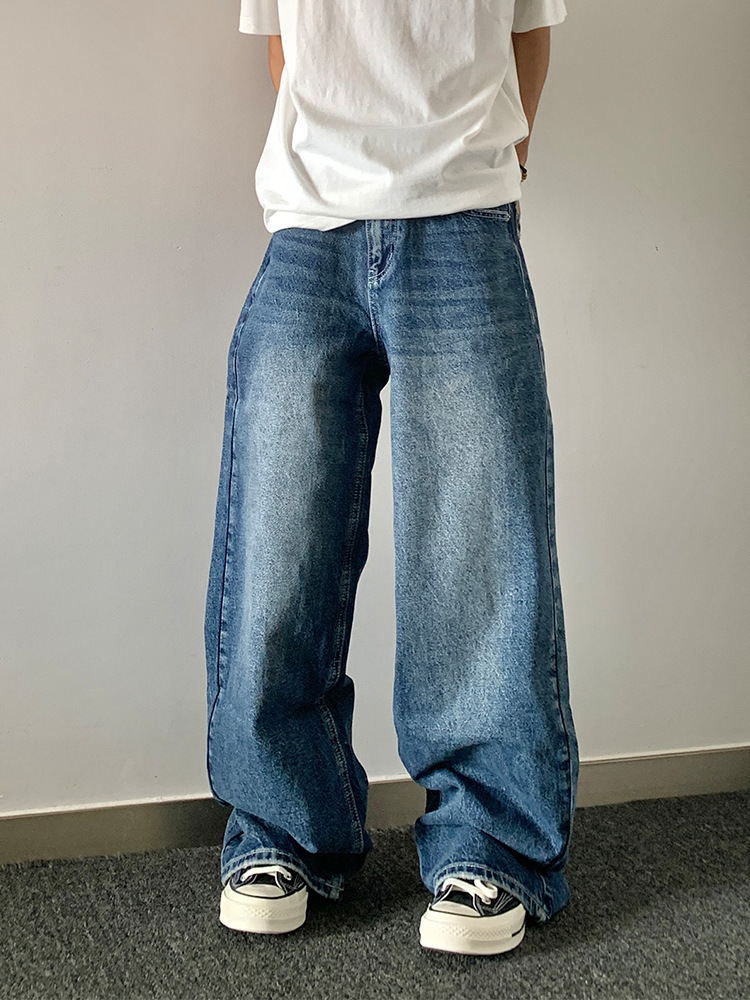 Embroidered High-waisted Retro Loose Pants 7b8322cd 0158 485a 9cef Adbe8813b496