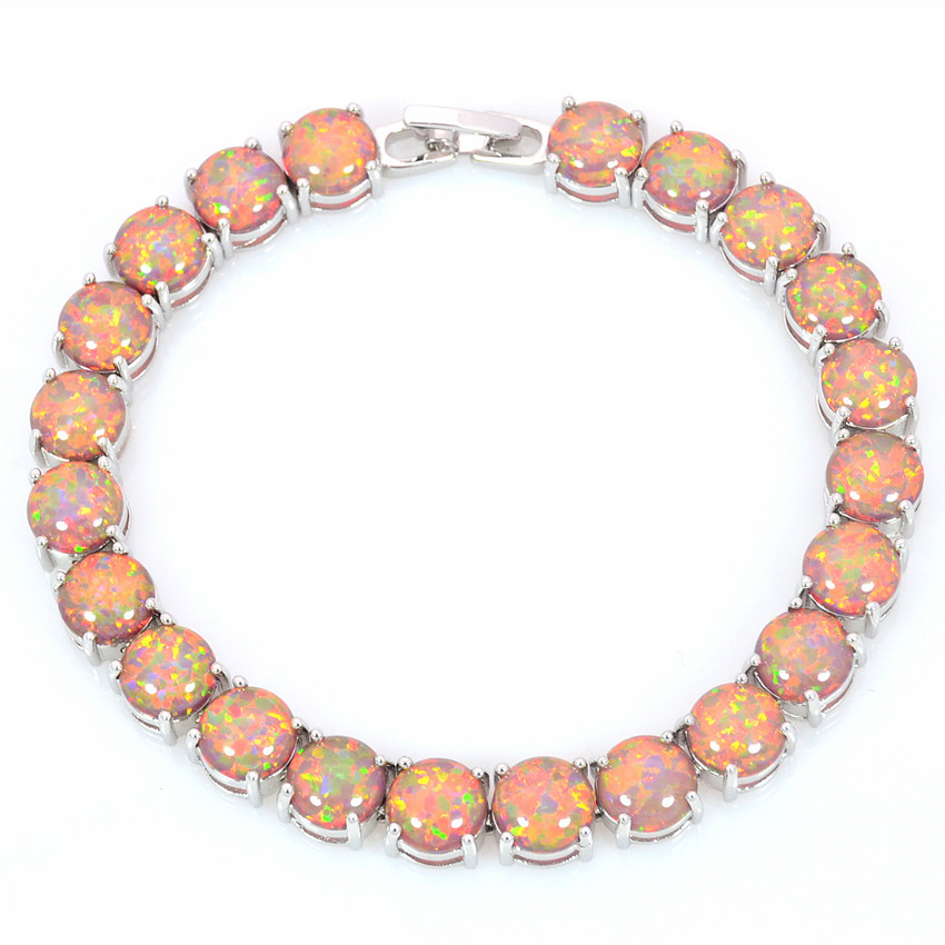 8mm Rhinestone Bracelet Fashion Round Drop Shape Bracelet