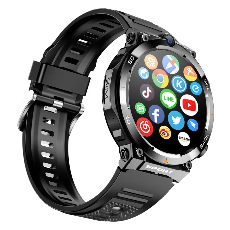H10 Round Screen Smart Watch Nfc Access