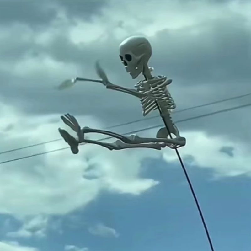 Car Interior Decoration Skull Skeleton (40cm Pumpkin Skull)