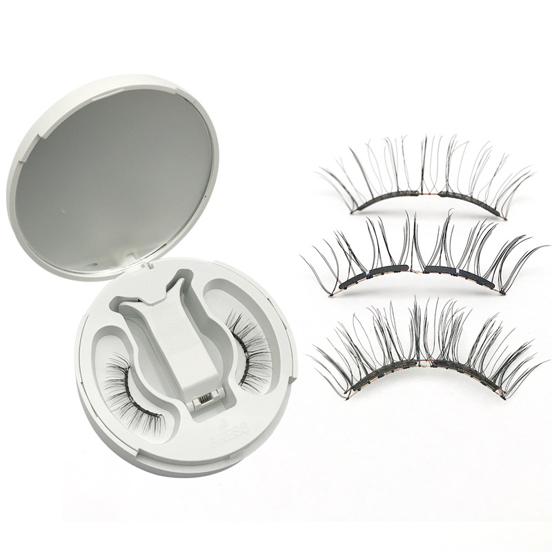 Quantum-style Soft Magnetic False Eyelashesself-attaching