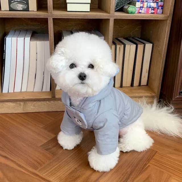 Bixin Pet Coat Small Puppies Cat And Dog Clothes Clothing Haze Blue - Shop at LoveMi