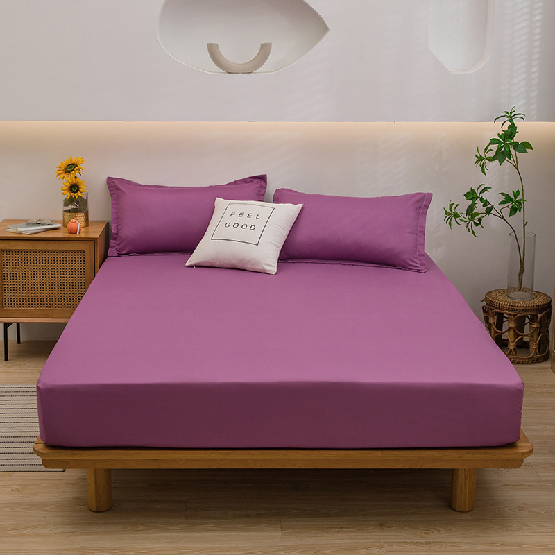 Solid Color Four-Piece Bedding Set, picture 11 of 12
