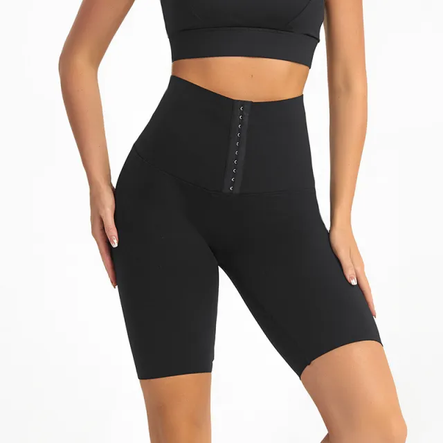 Women's Sports Cropped Pants Fitness Waist Black - Shop at LoveMi