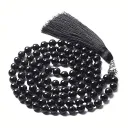 Black Agate Tassel Length