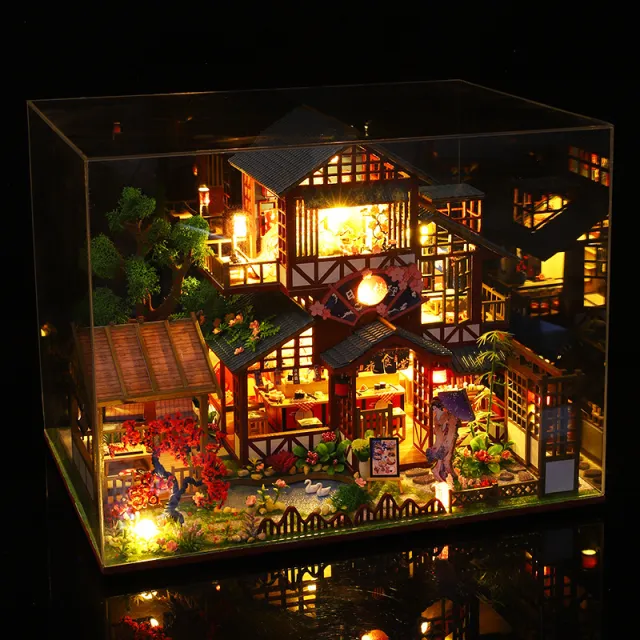 Handmade Assembly Of Japanese Style House Model Toys And Xi Ju - Shop at LoveMi