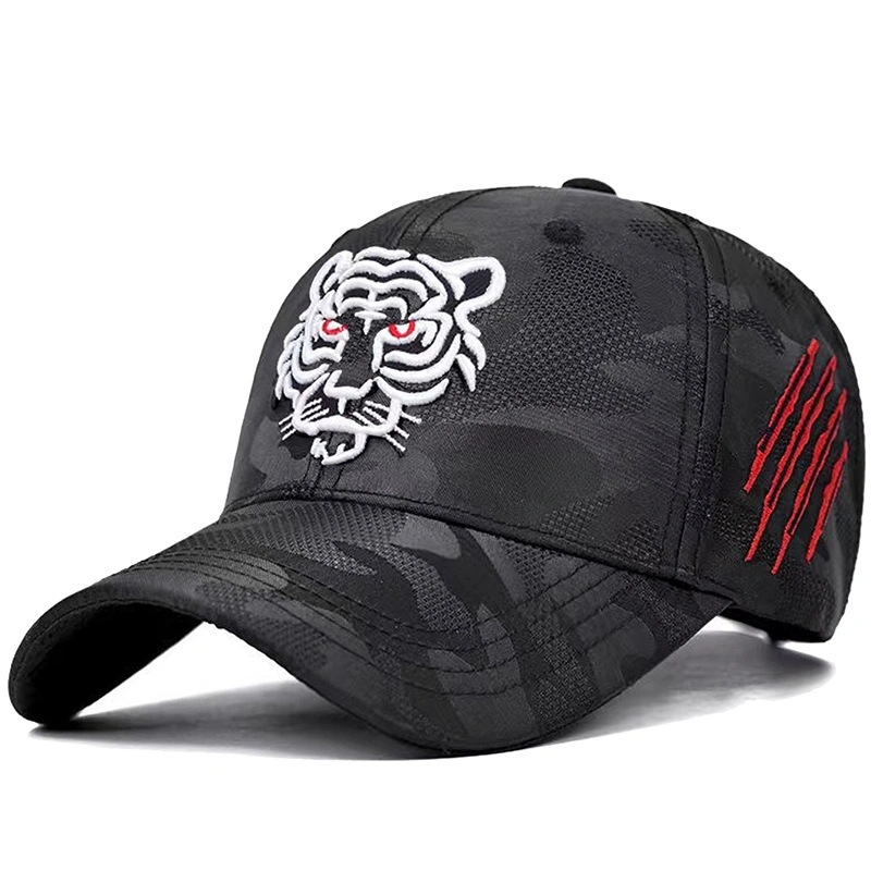 Title 2, Tiger Head Mens Baseball Cap Sporty style with...